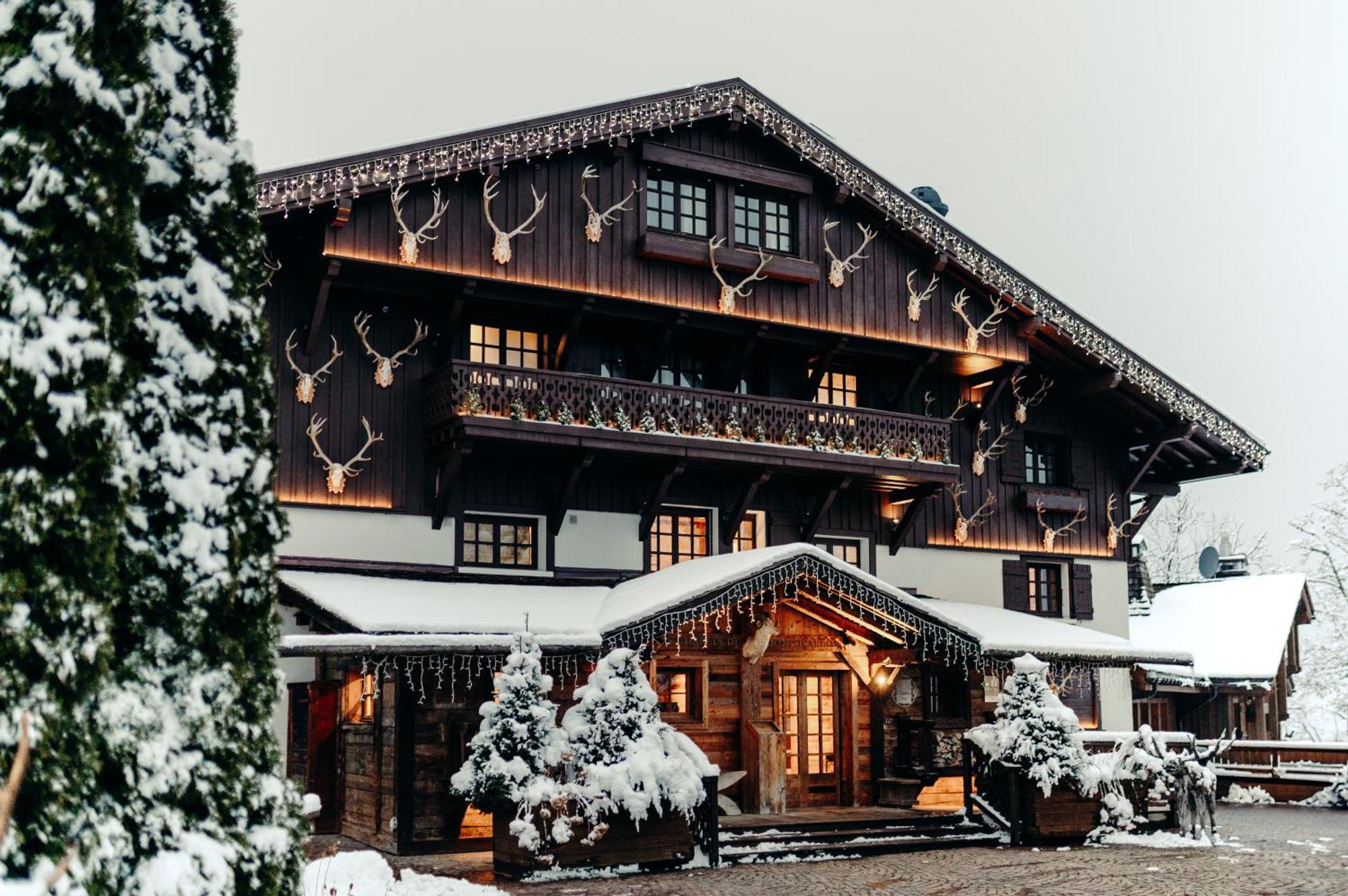 Les Chalets Du Mont D'Arbois & Spa, Megève Екстериор снимка