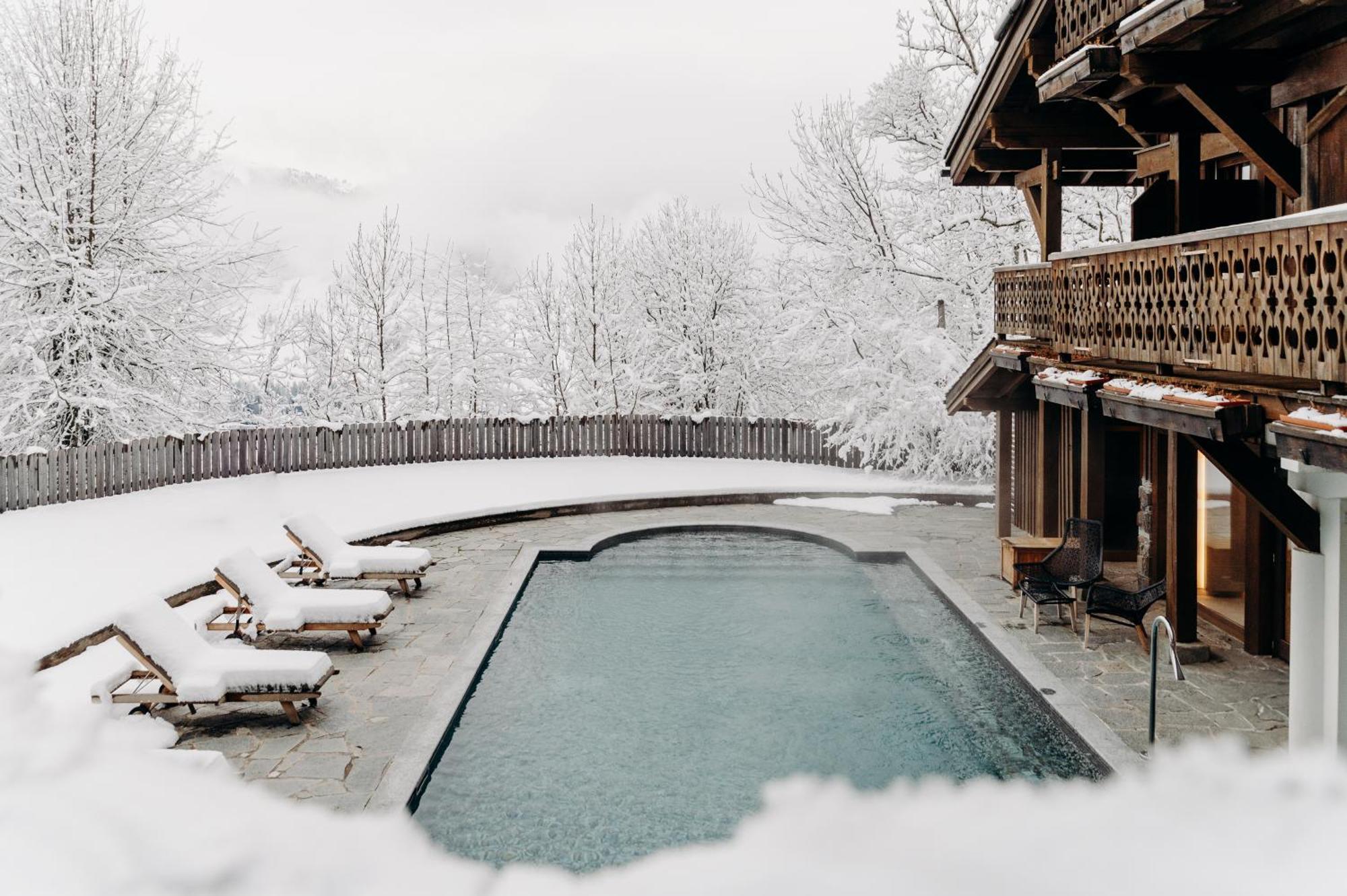 Les Chalets Du Mont D'Arbois & Spa, Megève Екстериор снимка