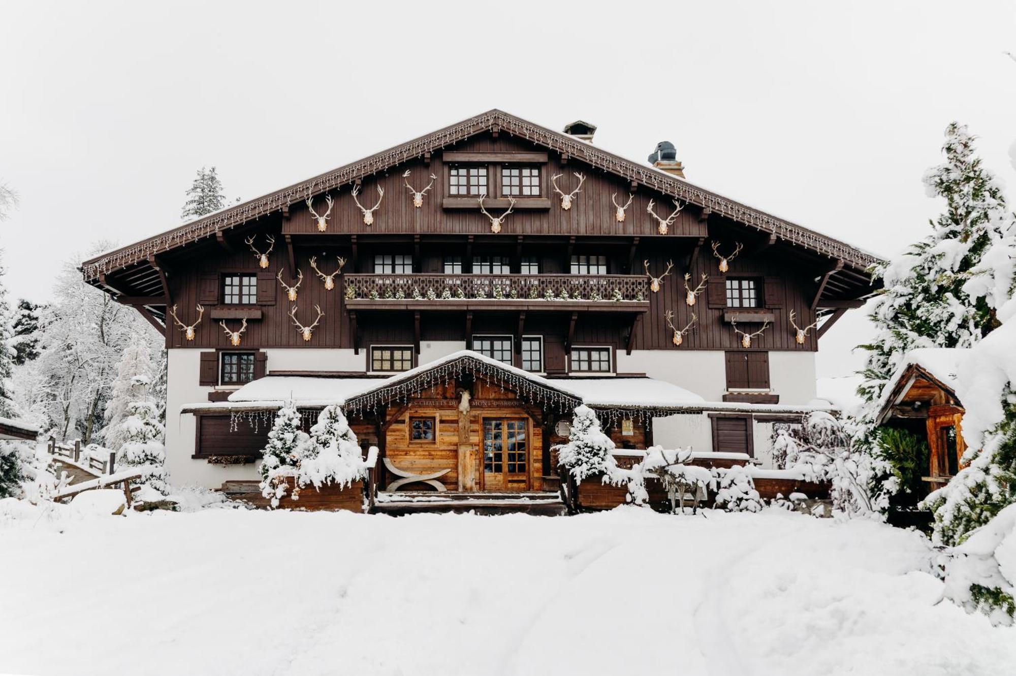 Les Chalets Du Mont D'Arbois & Spa, Megève Екстериор снимка