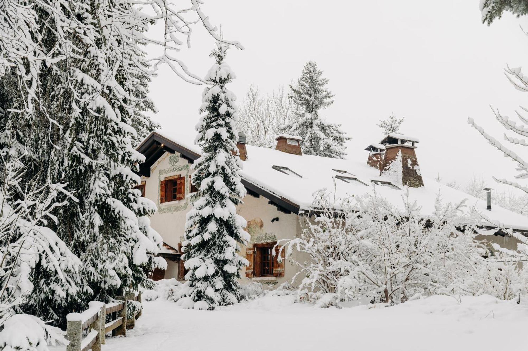 Les Chalets Du Mont D'Arbois & Spa, Megève Екстериор снимка