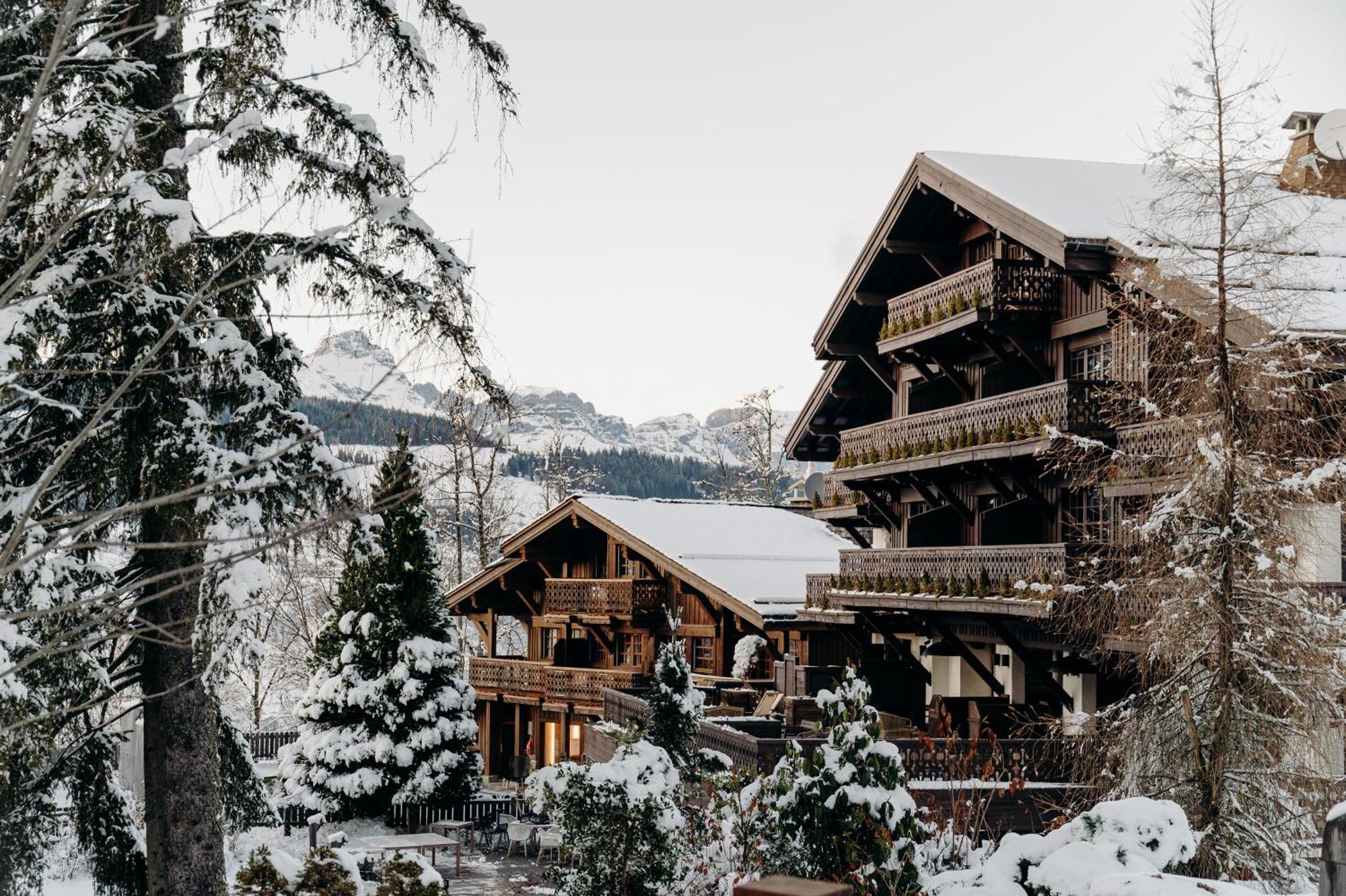 Les Chalets Du Mont D'Arbois & Spa, Megève Екстериор снимка