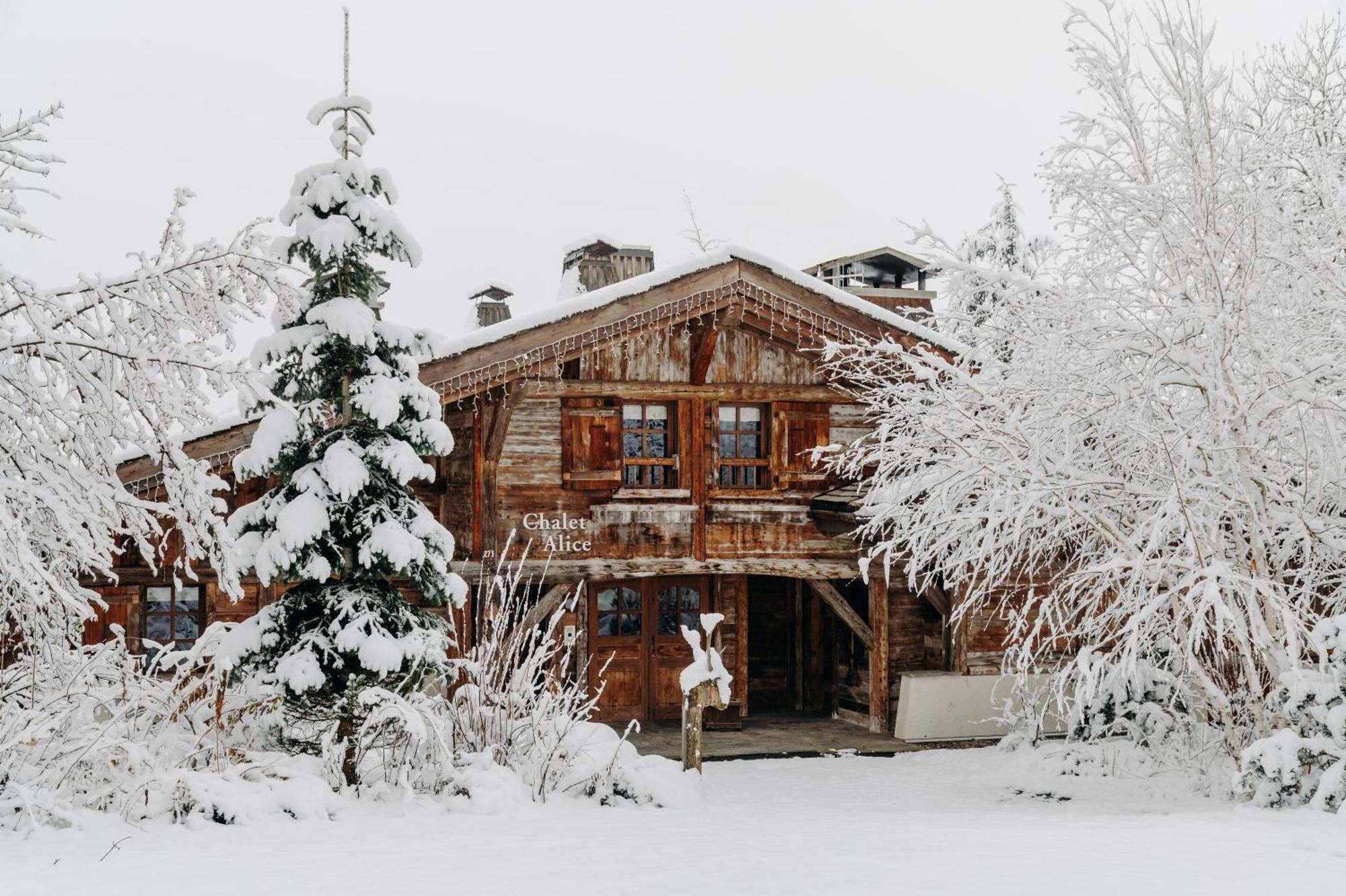 Les Chalets Du Mont D'Arbois & Spa, Megève Екстериор снимка